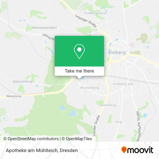 Карта Apotheke am Mühlteich