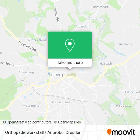 Карта Orthopädiewerkstatt/ Anprobe