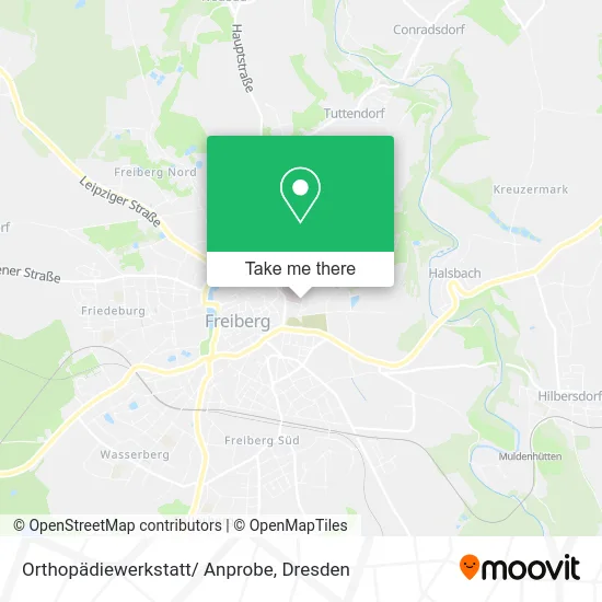 Карта Orthopädiewerkstatt/ Anprobe