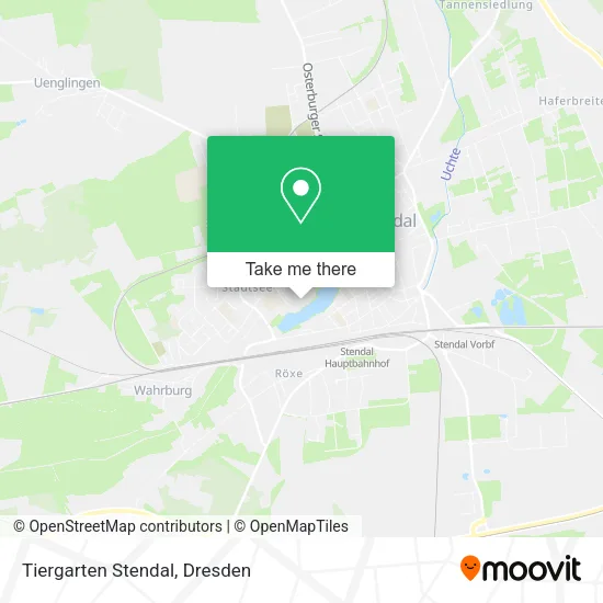 Карта Tiergarten Stendal