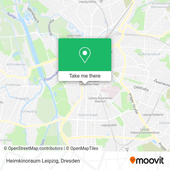 Карта Heimkinoraum Leipzig