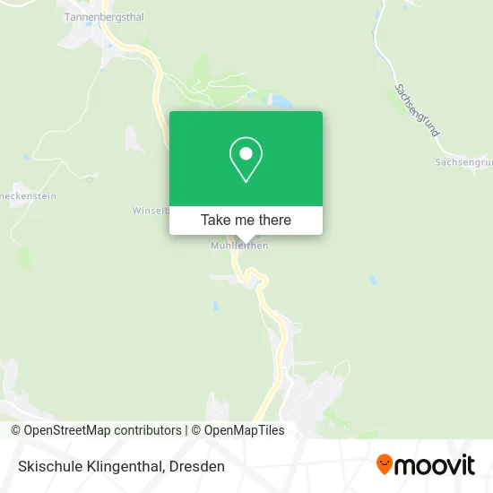 Карта Skischule Klingenthal