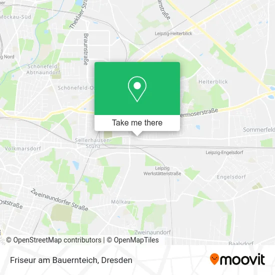 Карта Friseur am Bauernteich