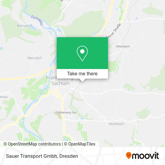 Карта Sauer Transport Gmbh