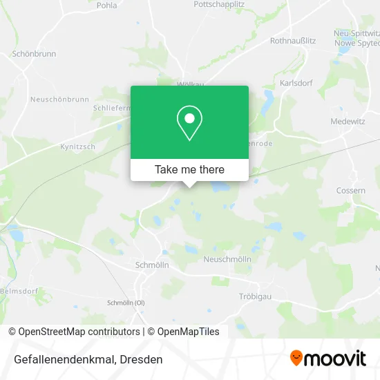 Карта Gefallenendenkmal