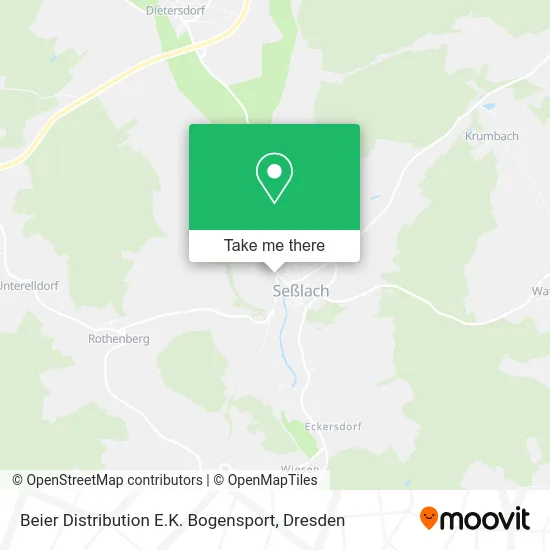 Карта Beier Distribution E.K. Bogensport