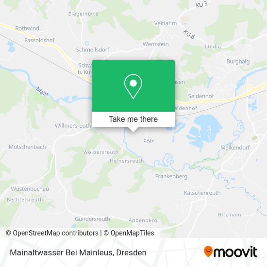 Карта Mainaltwasser Bei Mainleus
