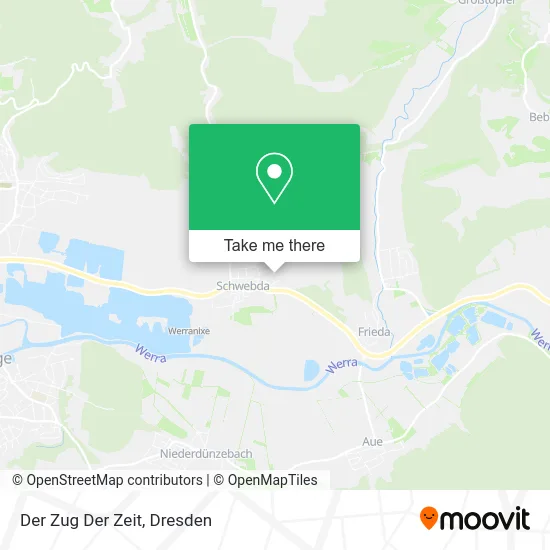 Карта Der Zug Der Zeit