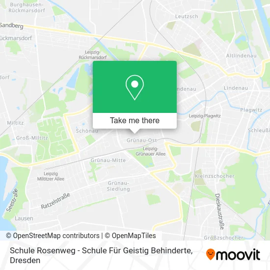 Карта Schule Rosenweg - Schule Für Geistig Behinderte