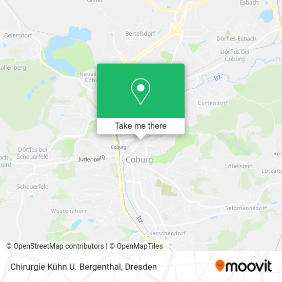 Карта Chirurgie Kühn U. Bergenthal