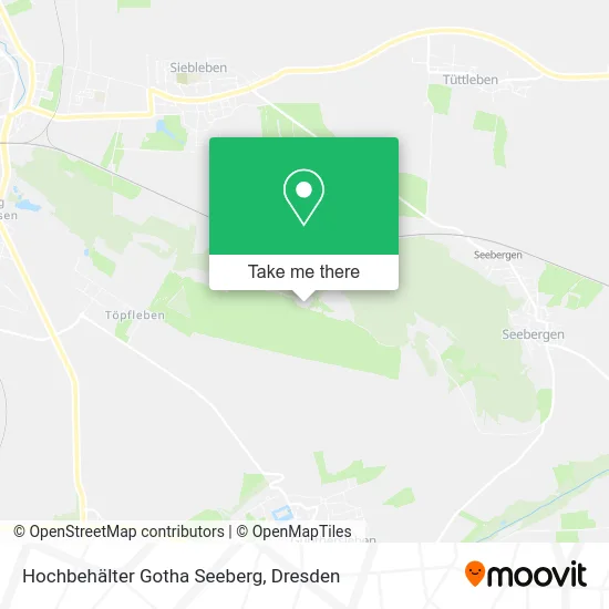 Карта Hochbehälter Gotha Seeberg