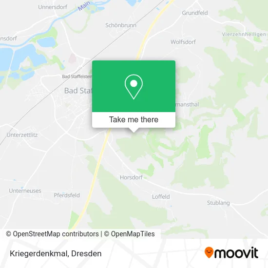 Карта Kriegerdenkmal