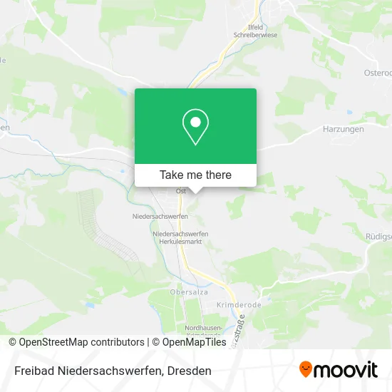 Карта Freibad Niedersachswerfen