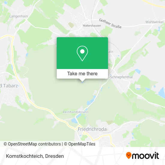 Карта Komstkochteich