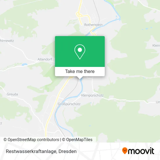 Карта Restwasserkraftanlage