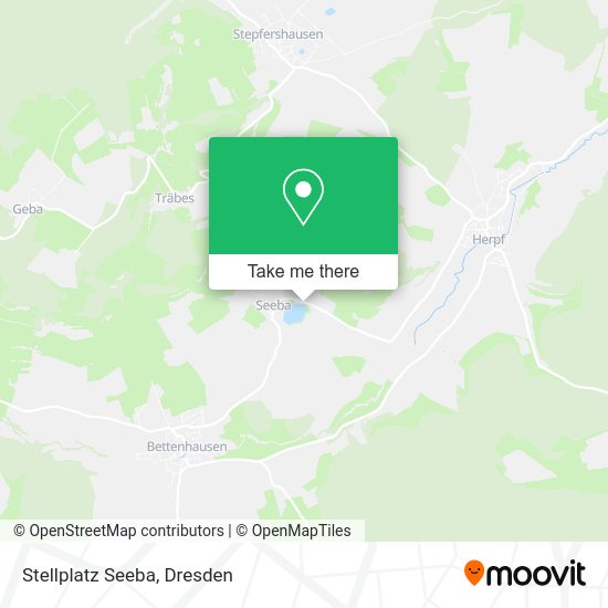 Карта Stellplatz Seeba