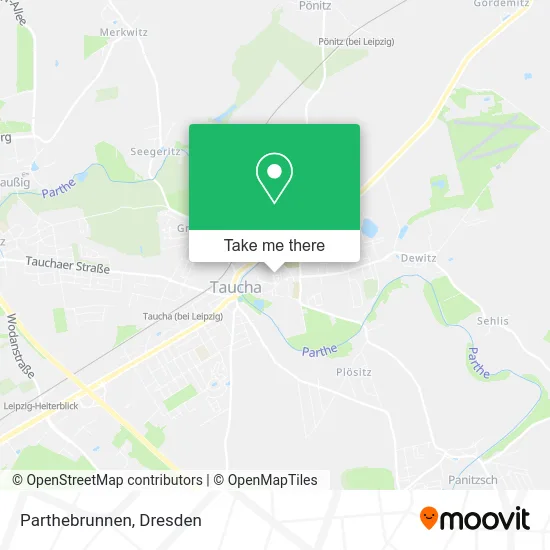 Карта Parthebrunnen