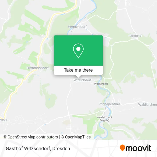 Карта Gasthof Witzschdorf