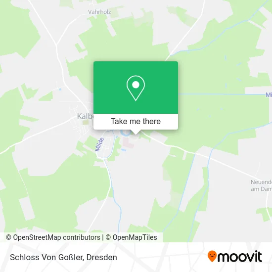 Карта Schloss Von Goßler