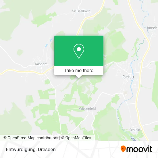 Карта Entwürdigung