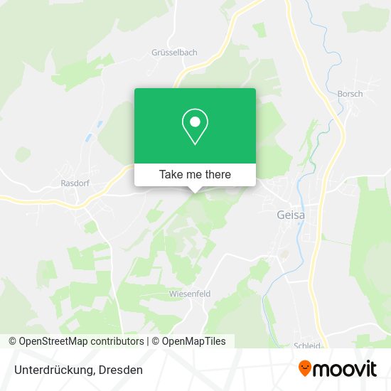 Карта Unterdrückung