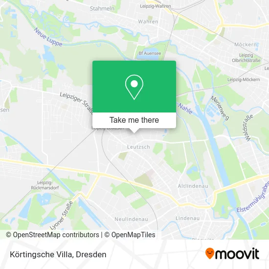 Карта Körtingsche Villa