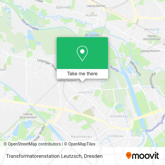 Карта Transformatorenstation Leutzsch