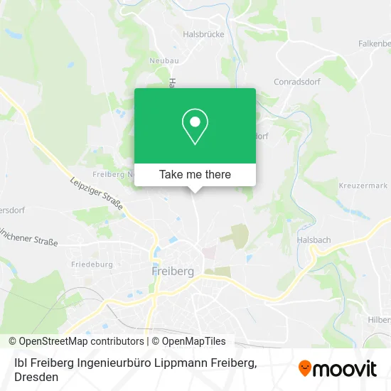 Карта Ibl Freiberg Ingenieurbüro Lippmann Freiberg