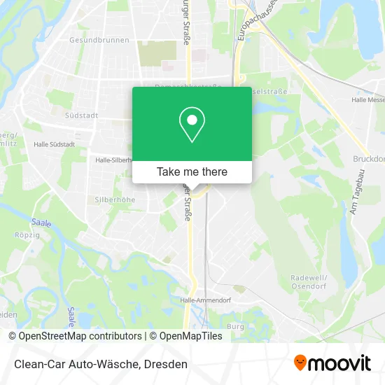 Карта Clean-Car Auto-Wäsche