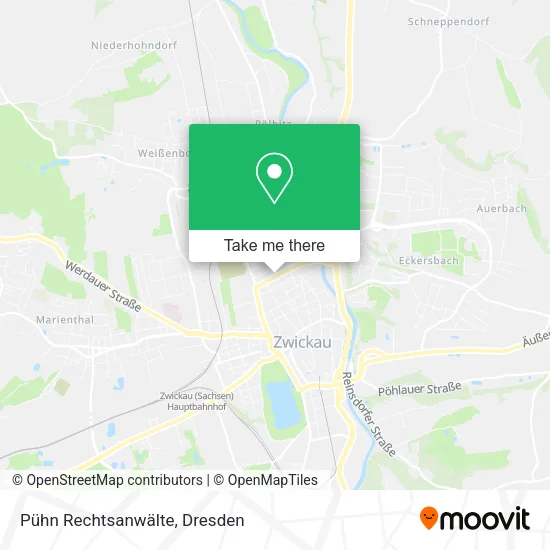 Карта Pühn Rechtsanwälte