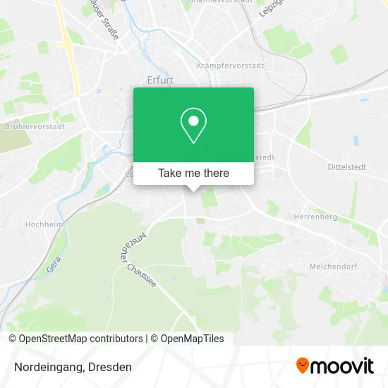 Карта Nordeingang