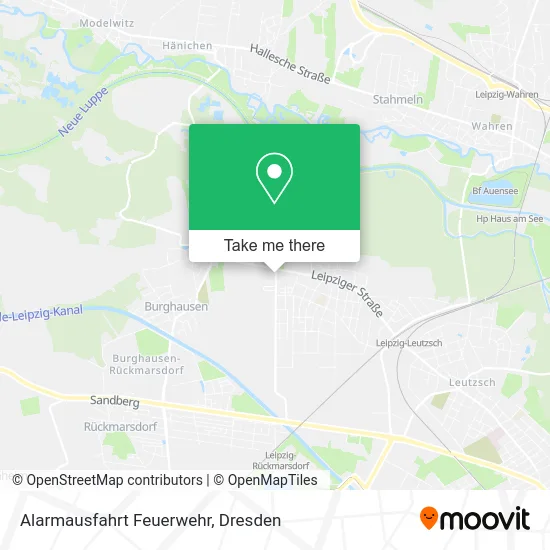 Карта Alarmausfahrt Feuerwehr