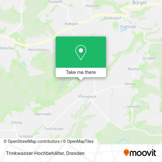 Карта Trinkwasser-Hochbehälter