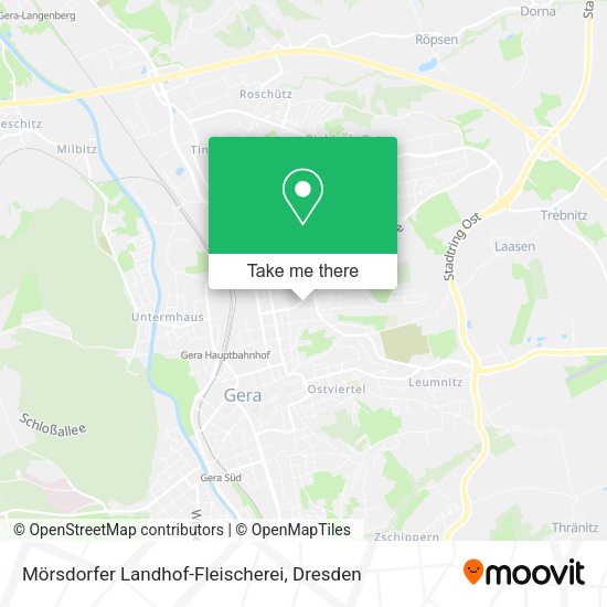 Карта Mörsdorfer Landhof-Fleischerei
