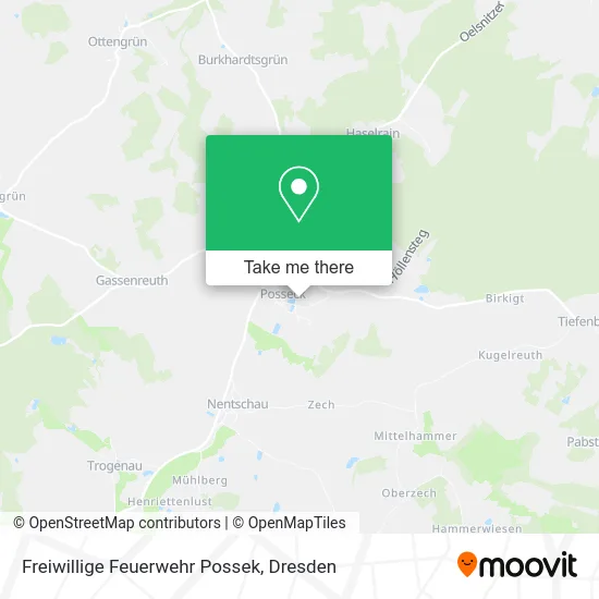 Карта Freiwillige Feuerwehr Possek