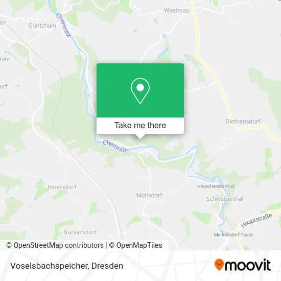 Карта Voselsbachspeicher