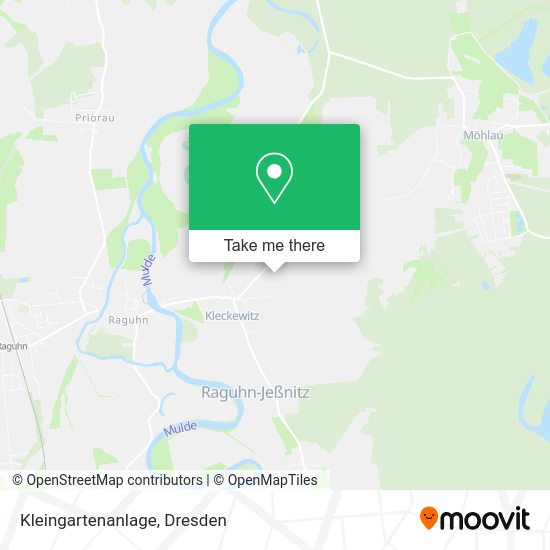 Карта Kleingartenanlage