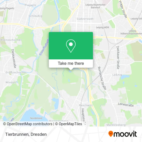 Карта Tierbrunnen