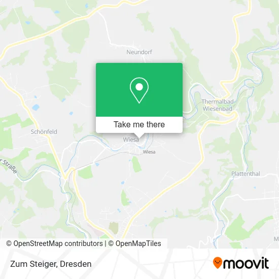 Карта Zum Steiger