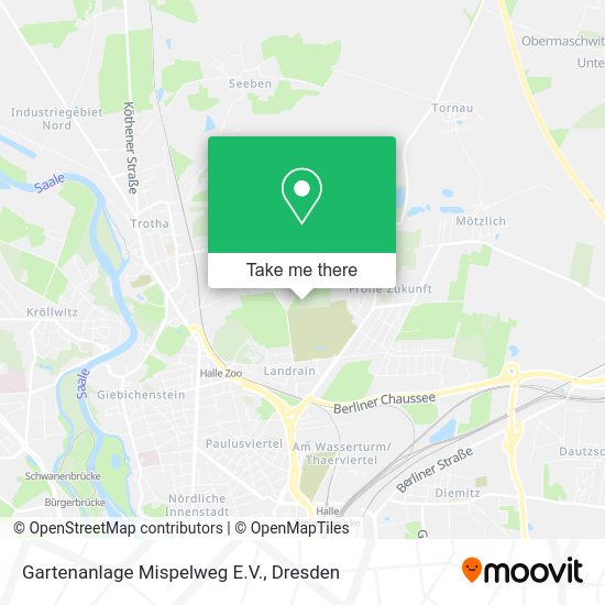 Карта Gartenanlage Mispelweg E.V.
