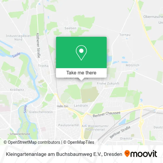 Карта Kleingartenanlage am Buchsbaumweg E.V.