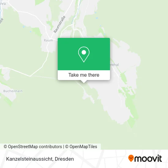 Карта Kanzelsteinaussicht