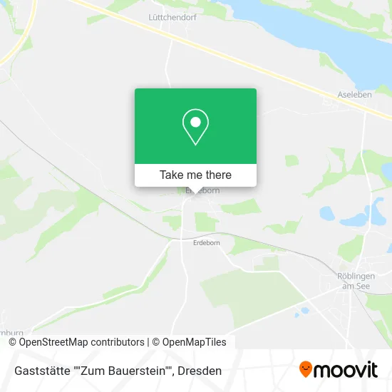 Карта Gaststätte ""Zum Bauerstein""