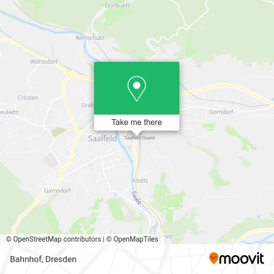 Bahnhof map