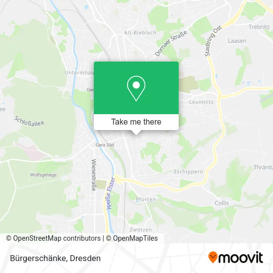 Карта Bürgerschänke