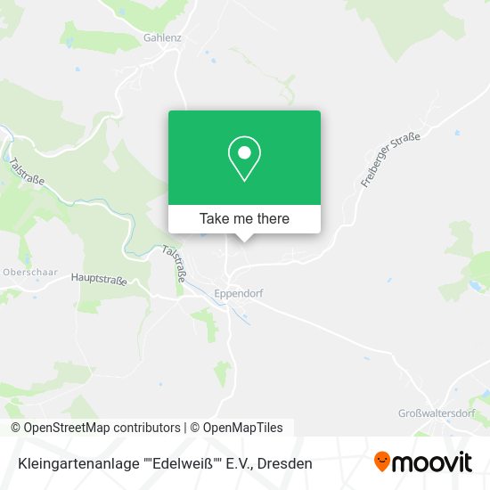 Карта Kleingartenanlage ""Edelweiß"" E.V.