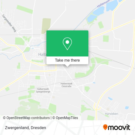 Карта Zwergenland