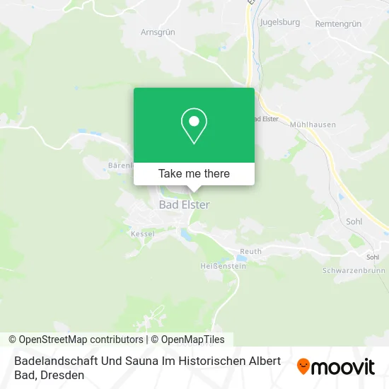 Карта Badelandschaft Und Sauna Im Historischen Albert Bad