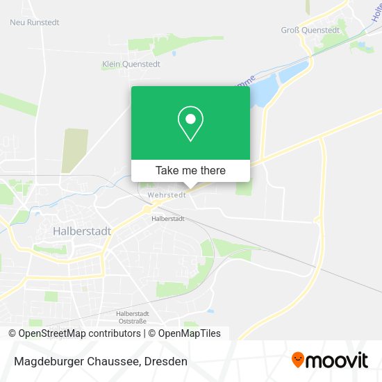 Карта Magdeburger Chaussee