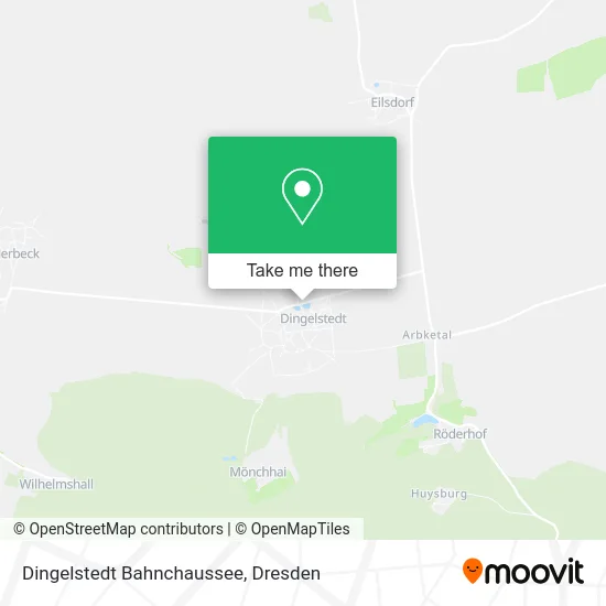 Карта Dingelstedt Bahnchaussee